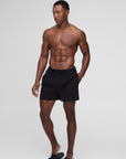 Short Length Swim Short in Black