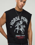 Oversized Boxy Western Graphic Vest