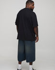 Plus Oversized Worldwide Racing Print T-Shirt
